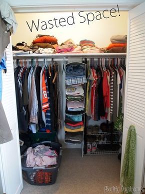 DIY Custom Closet Shelving Tutorial | Reality Daydream