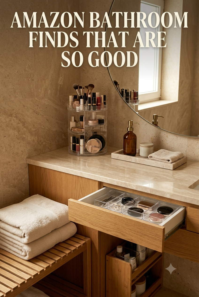 Amazon Bathroom Finds That Are So Good | Bathroom Organization
