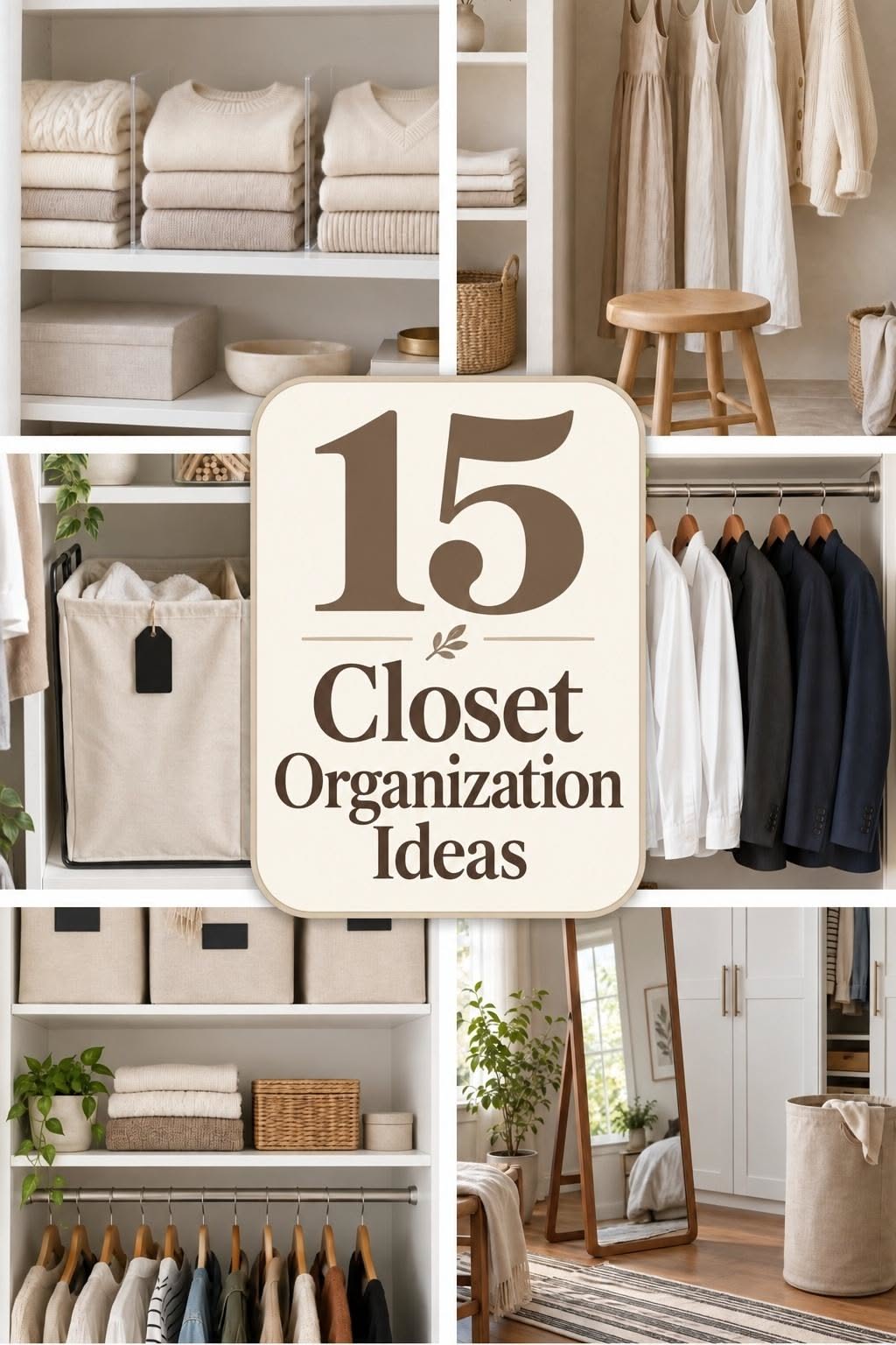 15 Closet Organization Ideas