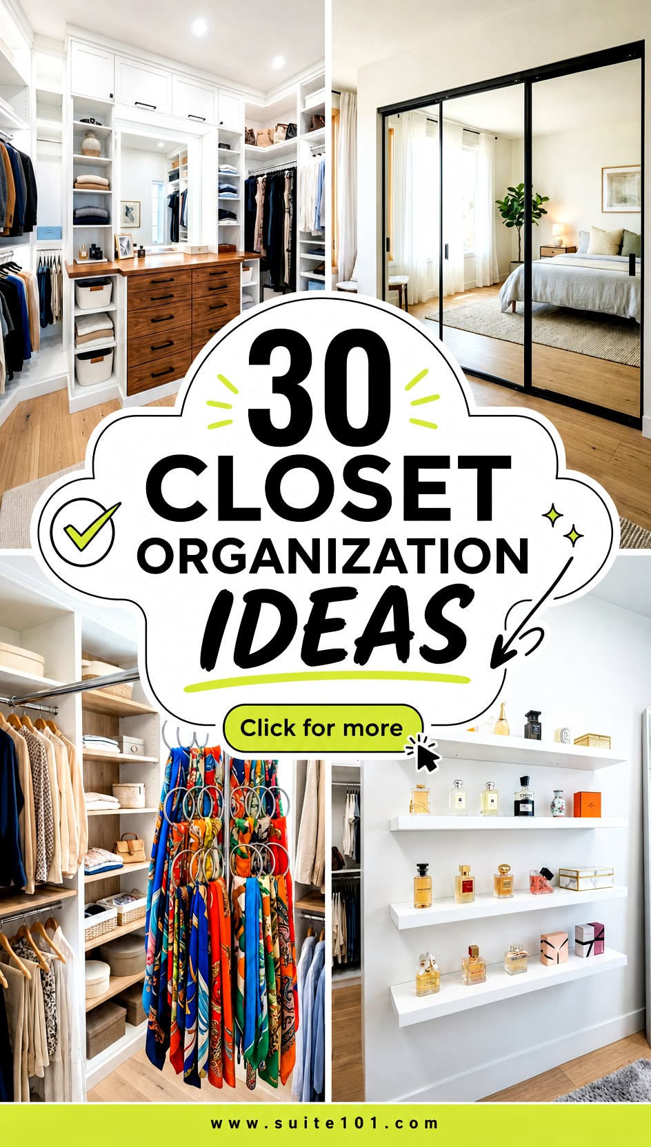 30 closet organization ideas Ultimate Declutter Plan for Closets – Suite 101